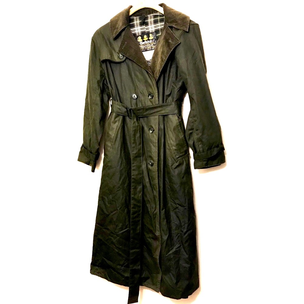 Barbour A600 Women’s Waxed Canvas Trench Coat